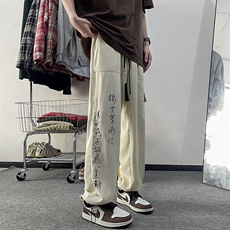 美式潮牌运动工装裤2024夏季新款直筒休闲长裤男现货K7718-P37，男装工装外套，星座512-3