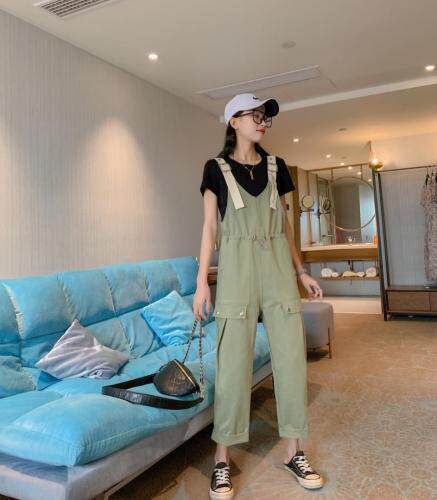 两件套背带裤女孩子的爱，女装，百变诱惑