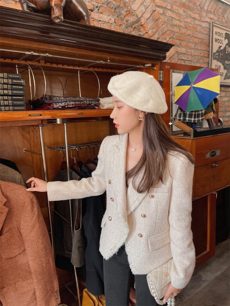 气质小香外套加保暖显瘦外套，其它，M.W 嫚维