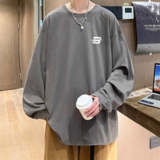 抖音得物供货量大从优可提供视频美式长袖T恤CT776特P25，男装T恤，电商A486-1
