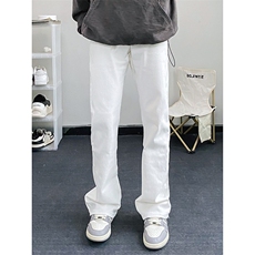 B221美式ins高街暗黑小众修身弹力休闲牛仔裤LK23010-P60控78，男装牛仔裤，电商B221