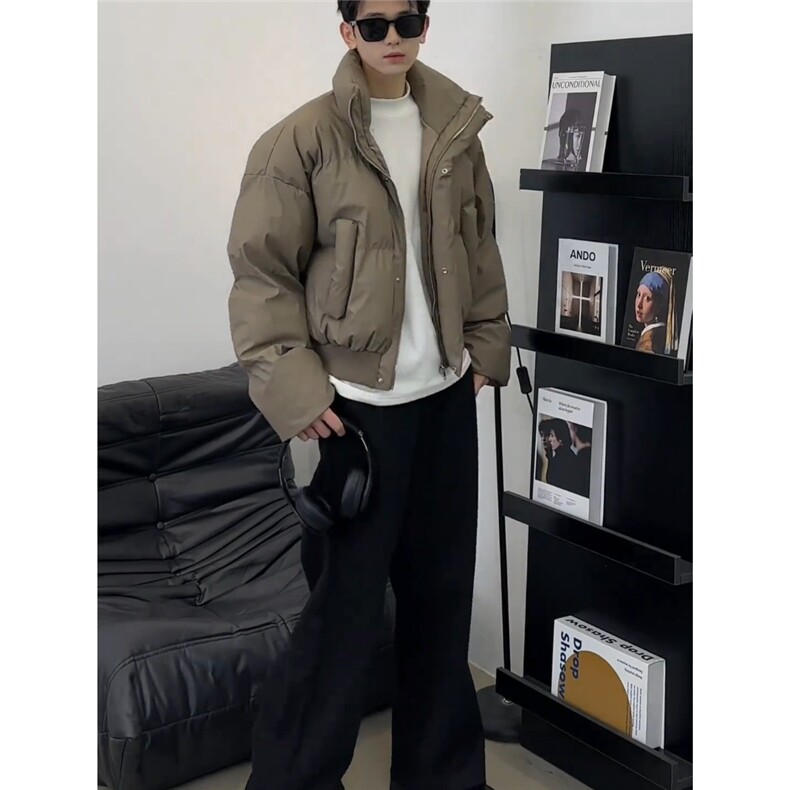 【网图现货】主推三防棉衣男休闲宽松百搭加厚保暖棉服MY89/P100,男装棉衣,星座205-3