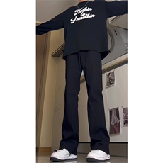 主推渐变修身大码直筒微喇毛边牛仔裤K860-K861-K866-P50，男装牛仔裤，星座205