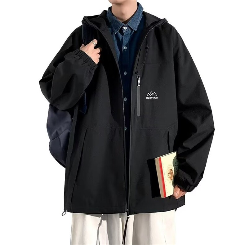 网络图现货美式机能桑延冲锋衣秋户外登山防水防风夹克J672-P60,男装夹克,星座715-7