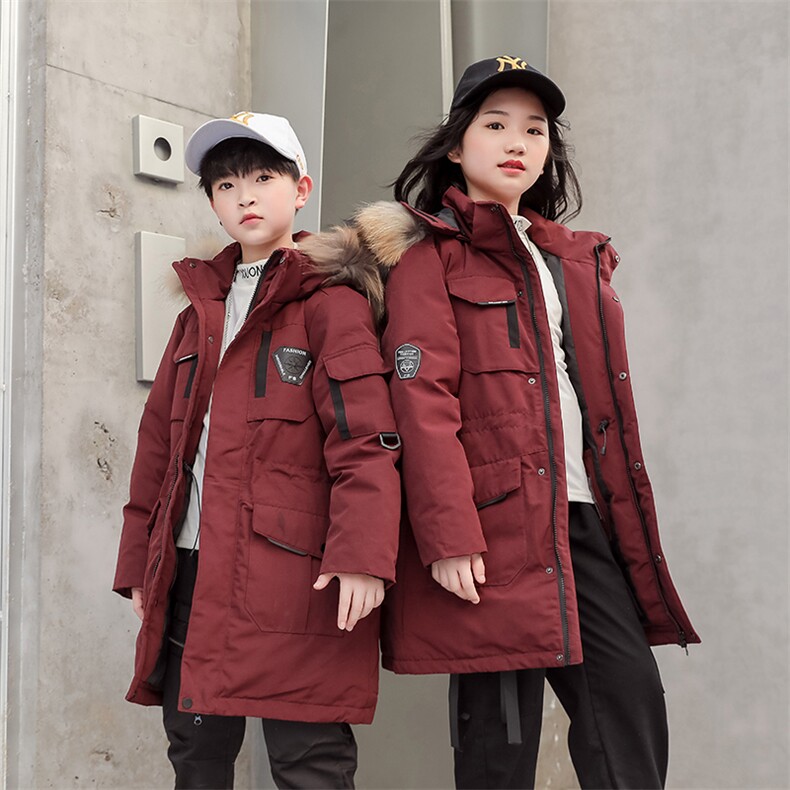 2020电商B247冬季新款白鸭绒羽绒服跑男同款情侣款儿童2021-P180,男装羽绒服,电商B247