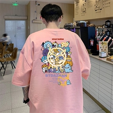 已注册得物抖音短袖T恤重磅280克TB4308批30纯棉220克T4308P25，男装T恤，电商C408(原B339-1)