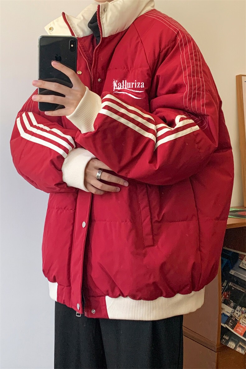 ！2024冬季新款男士立领棉衣百搭时尚情侣棉服外套MY208特P80,男装棉衣,电商B220