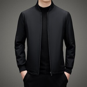 BAMJ-8952钱塘2020-2中年男士秋季新款商务休闲简约夹克P127图片