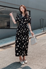 大货已出2021夏季新款连衣裙8605-A11，女装连衣裙，浙宝225