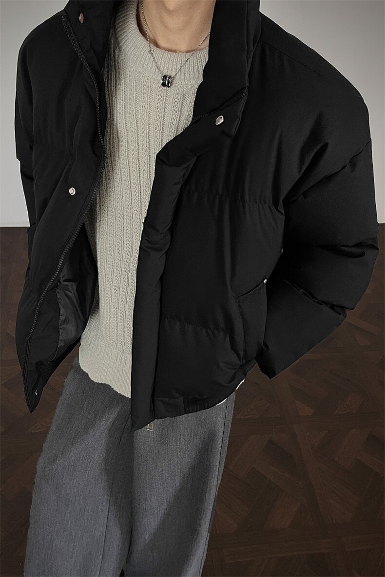 支持二开冬装加棉加厚立领棉服男女棉衣外套光板面包服M816-P70,男装棉衣,电商A441