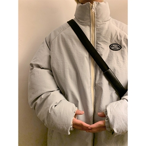 双面穿棉衣加厚外套大码棉袄港风棉服日系潮1016-1 W89 P128 K158图片