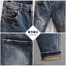 1506-1/KT11671/P50新款弹力修身小脚高端水洗复古百搭休闲长裤子，男装休闲裤，星座1506-1