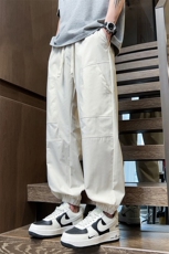 裤子男款夏季2025新款裤直筒宽松男裤运动长裤休闲裤Q29102-特P30，女装休闲裤，星座610（原A335）