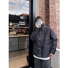 《自拍图》秋冬季立领棉衣外套ins潮牌宽松加厚棉袄棉服MK42-P95，男装棉衣，星座1109-3