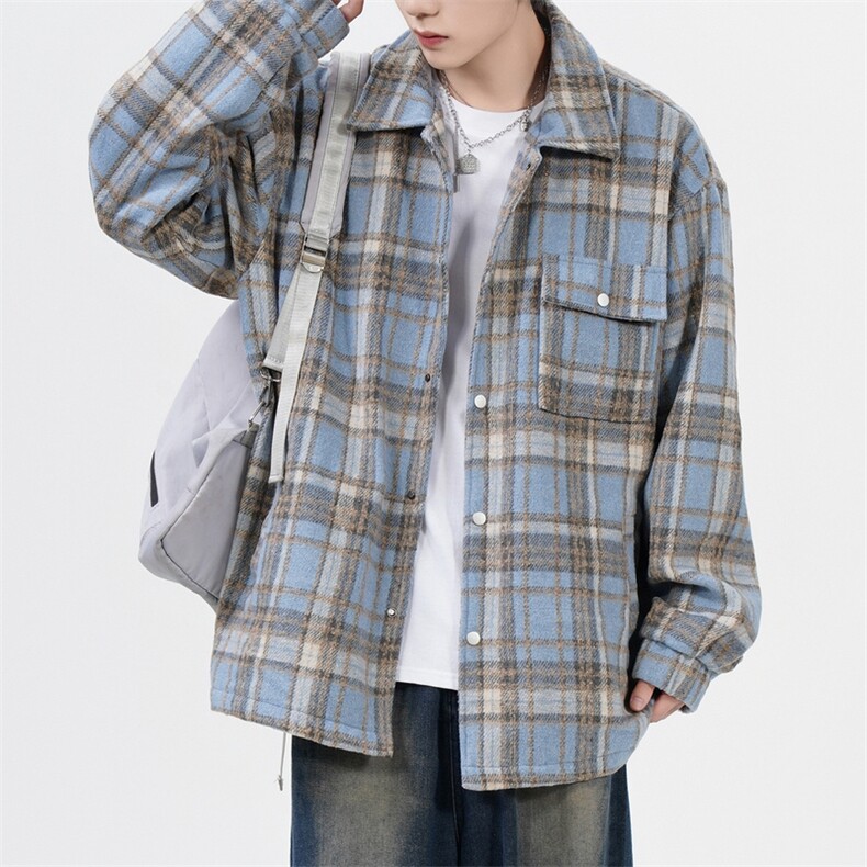 小香风格子夹克JK2161-P75,男装夹克,星座210-1