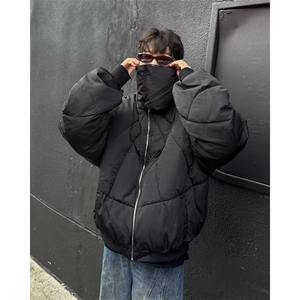 棉服男士韩版潮流冬季保暖百搭立领2024冬季ins棉衣外套MF277-P99图片
