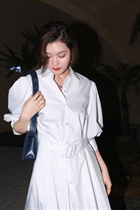 【现货】夏季新款韩版纯色连衣裙图片