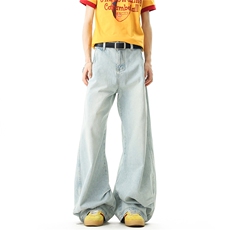 【现货】美式复古水洗垂感牛仔裤1XZ502-K855-P65控89，男装牛仔裤，星座502