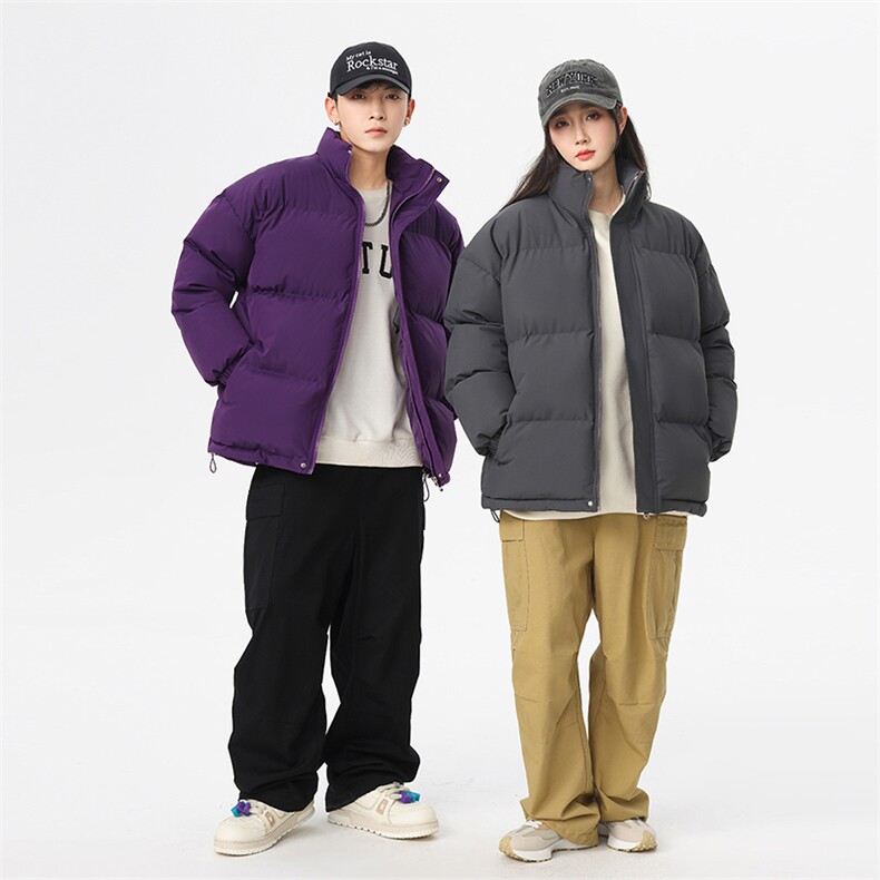 现货二开抖音得物可供视频三防加厚情侣棉衣外套棉服WM1266,男装棉衣,电商A486