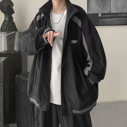 原宿风立领男士外套韩版潮流百搭棒球服chic帅气2025秋季学生夹克,男装夹克,星座1210-1