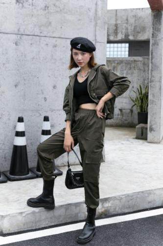 休闲工装套装，女装职业装，帝瀛 DY