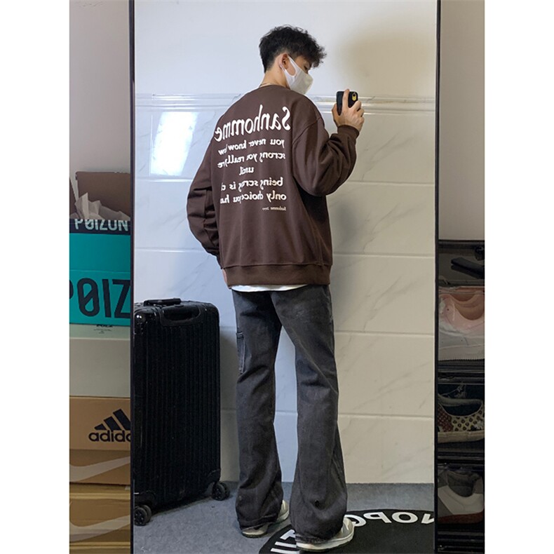 B221美式ins高街暗黑小众铆钉个性拼接牛仔裤LK23141-P65控88,男装牛仔裤,电商B221