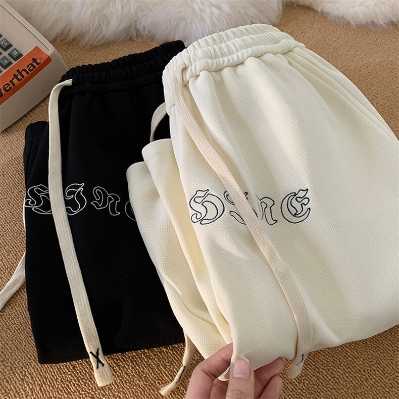 抖音直播品质 现货港风宽松五分裤男短裤 X416b-1-DK382-P45限58图片