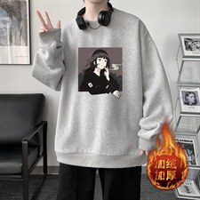 浅灰色加绒款