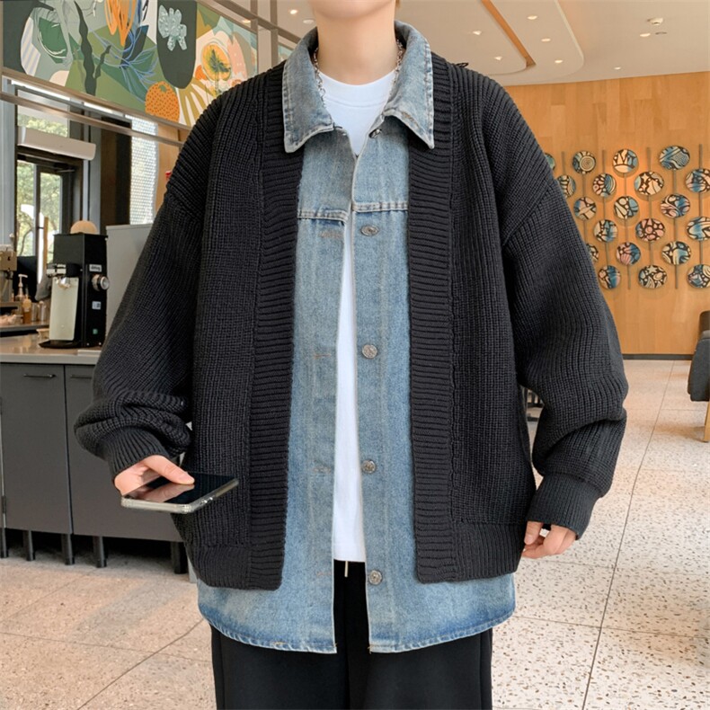 2024【新品】新品针织开衫男士休闲外套上衣1018-1-M690-P85，女装短外套，星座1018-1​