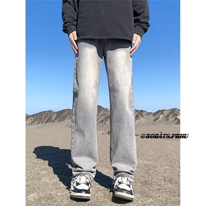 美式牛仔裤男款秋季长裤潮 S2308 P55图片