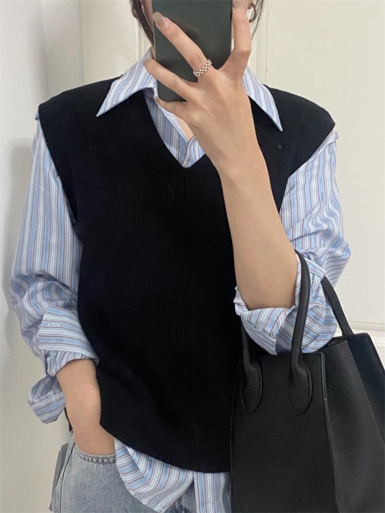 条纹金典款衬衫,女装衬衫,WW9