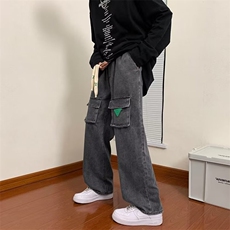 牛仔裤男秋季潮大码休闲裤子高街N1026P48，男装牛仔裤，星座1116-2