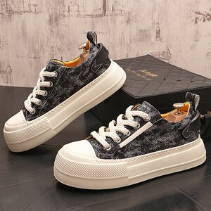 X4886-p265帆布鞋男春夏新款百搭休闲运动板鞋潮大头鞋图片