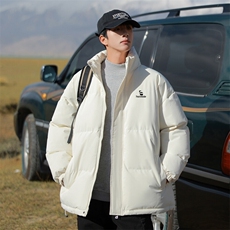 现货抖音得物可供视频冬季三防加厚羽绒棉衣外套面包棉服81132，男装棉衣，电商A486