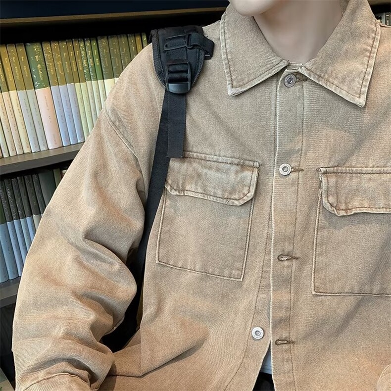 春季新款美式男外套夹克QJ19P65图片