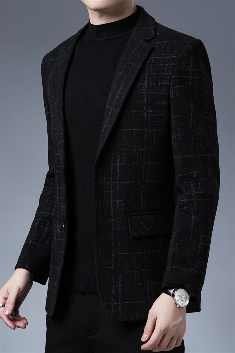 DWD2006男士2023年秋季新款长袖西服休闲青年夹克西装P150,男装西服,电商B360