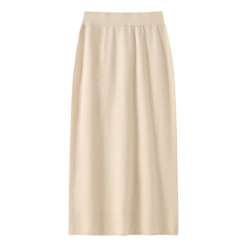 2025年秋季新款百搭虚提半身群，女装半身裙，星纬羊绒