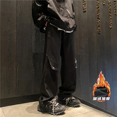 抖音品质潮流口袋设计冲锋裤K23553-p50控68加绒K23553JR-p60控78，男装休闲裤，电商B315