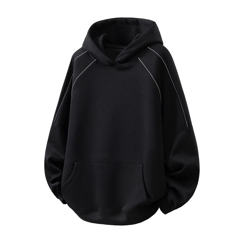可二开反光条大码M-5XL卫衣男面料:50%棉50%涤纶WY78123P53控88,男装卫衣,星座227-7