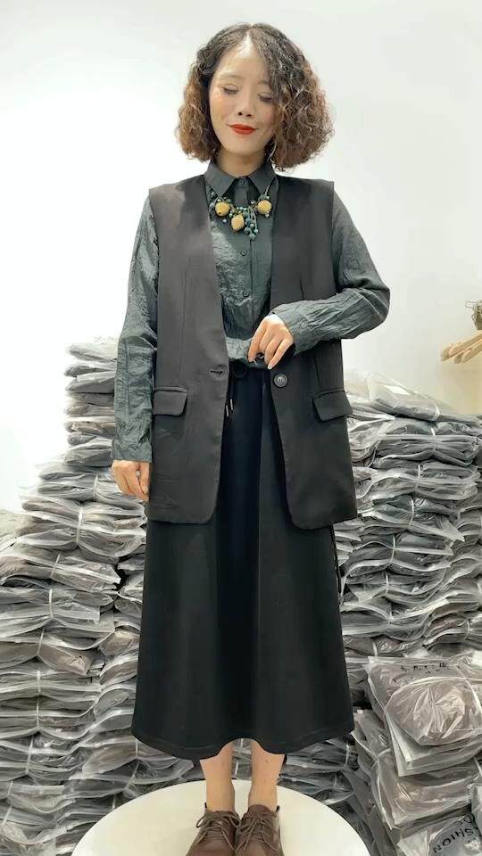 马甲，女装马夹，衣九八依