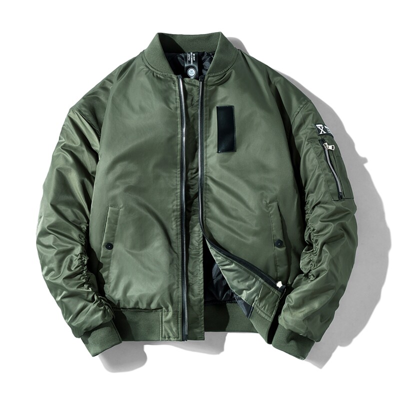 抖音秋飞行服夹克潮流时尚休闲夹克棒球服XZ210-JK8925特60图片