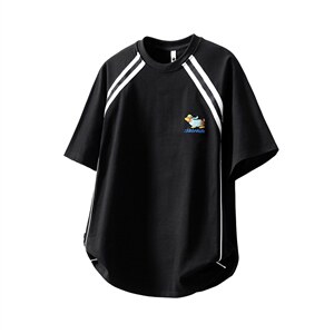 1腊肠狗刺绣美式凉感速干棉大码M-5XL短袖T恤DX78019P35控58，男装T恤，星座226-2