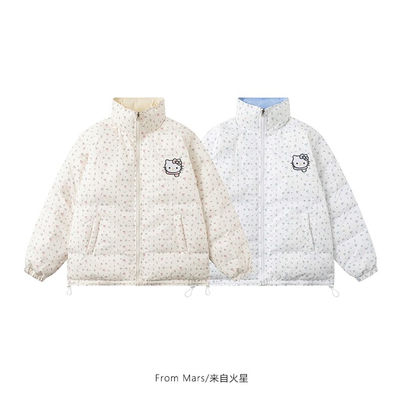 学院风面包服软糯甜美加厚保暖外套女冬装小个子双面穿棉服上衣,男装棉衣,星座1210-1