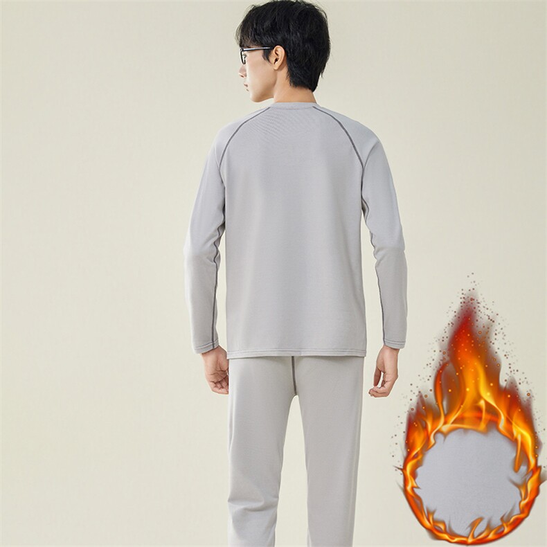男士秋衣秋裤休闲情侣保暖内衣套装两件套TZ3605-P55,男装棉衣,星座310B-3
