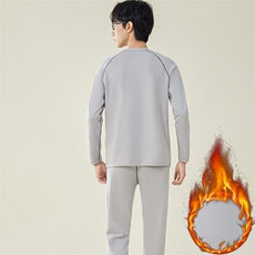 男士秋衣秋裤休闲情侣保暖内衣套装两件套TZ3605-P55，男装棉衣，星座310B-3