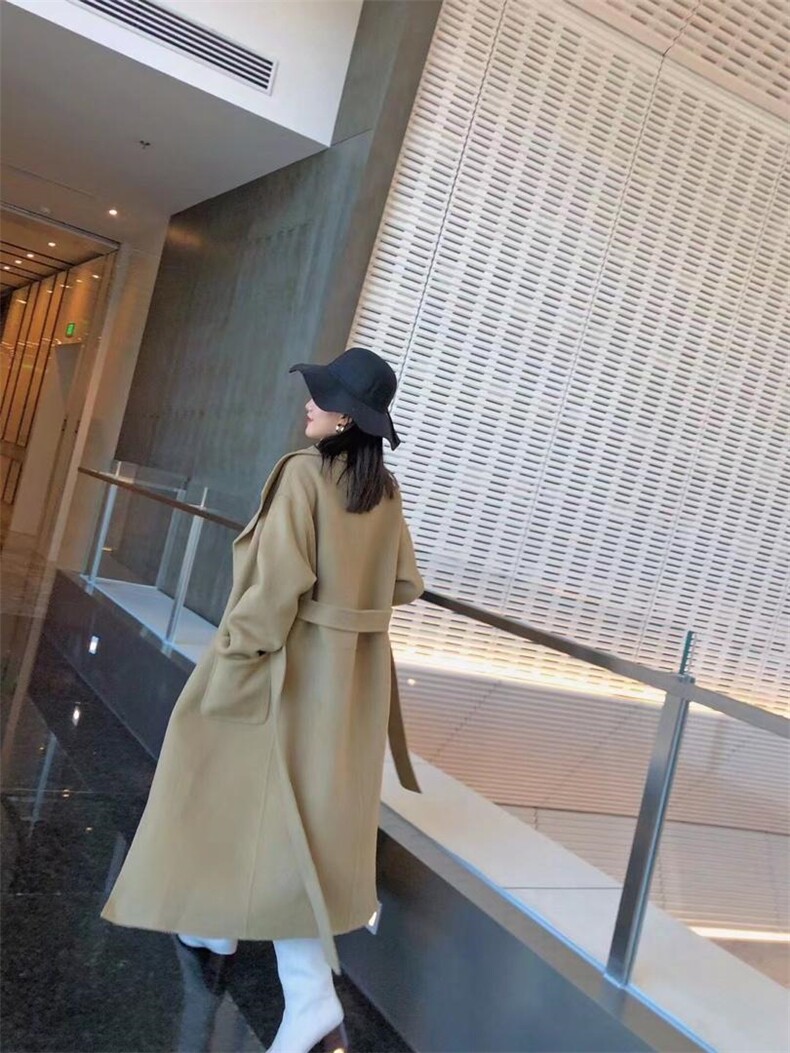 翻领羊绒大衣全毛，其它，郭郭家