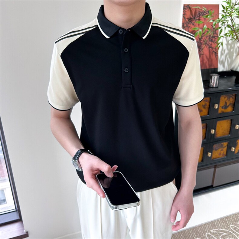 夏季设计款短袖polo衫翻领薄款A3106-P50,男装Polo衫,星座1012-1