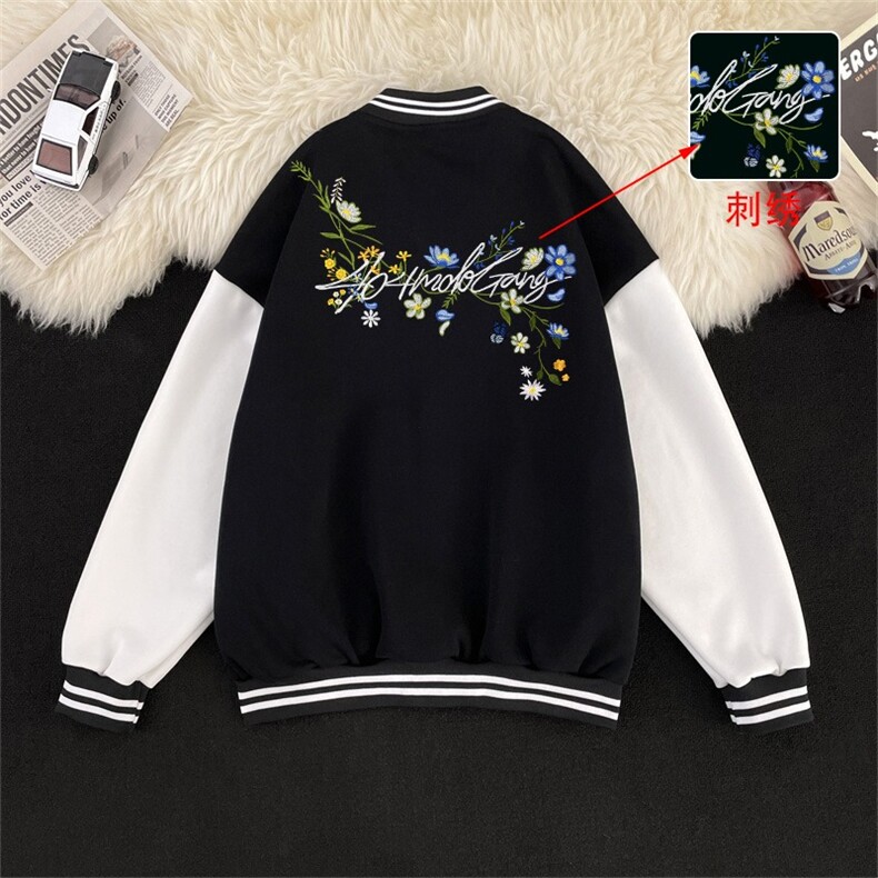 美式棒球男女秋季棒球服潮夹克宽松潮外套男HH8161P70，男装夹克，星座1013-5