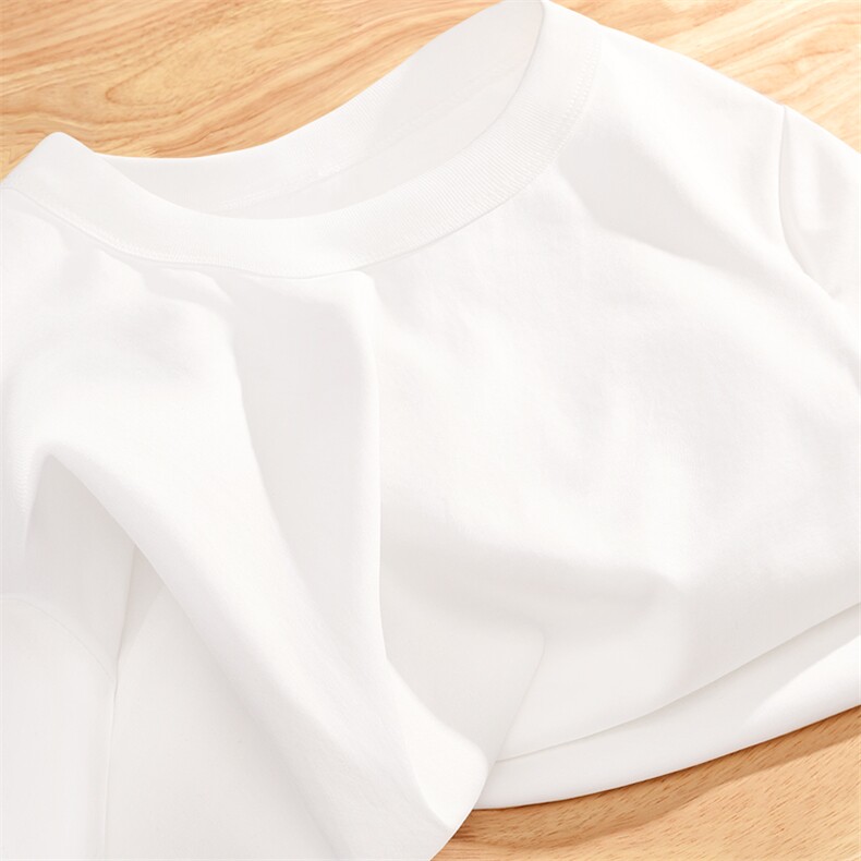 2025年夏季短袖圆领凉感不连帽纯色抗菌正肩短袖，女装T恤，初己品牌服饰全品类供货