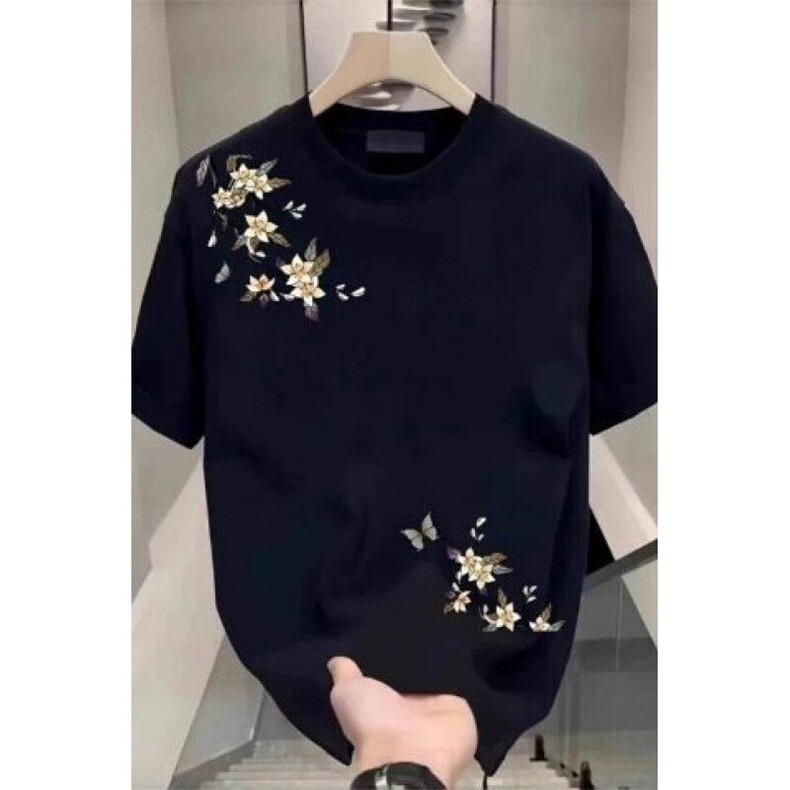 网络图现货美式潮牌重磅纯棉设计感百搭印花短袖t恤JM377-P30,男装T恤,星座715-7